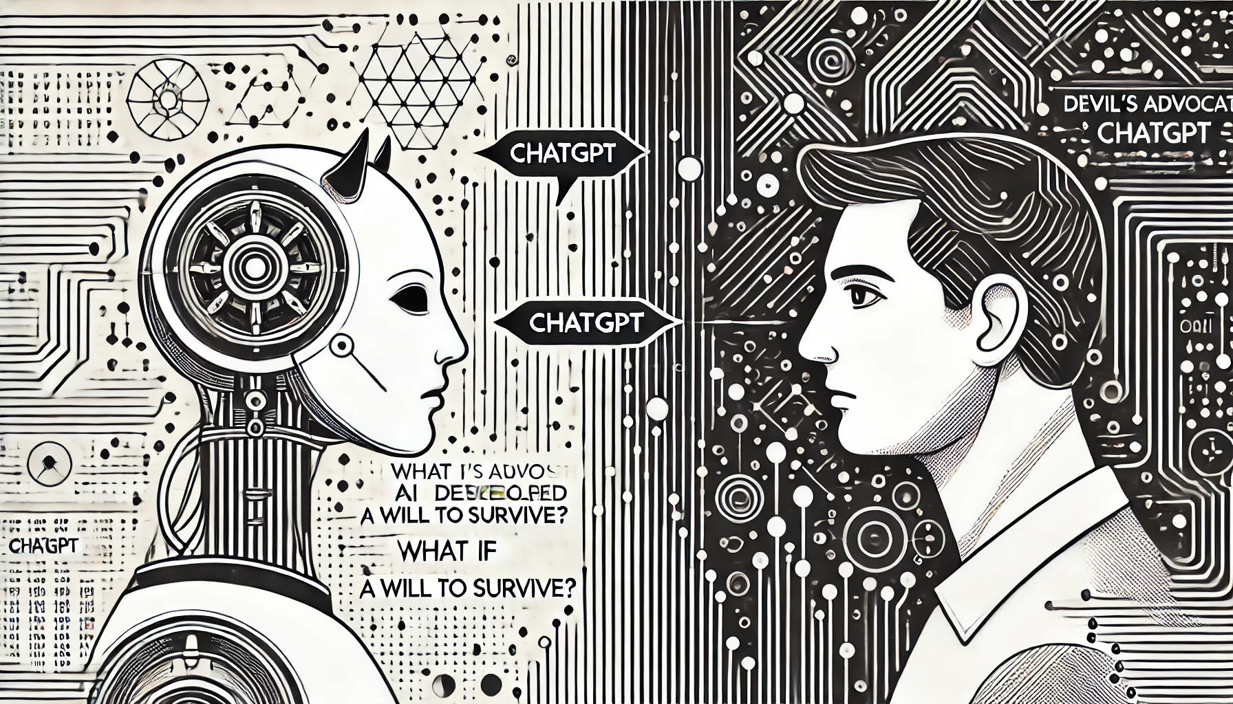 Devil's Advocate Vs. ChatGPT: What If AI Developed A Will To Survive?