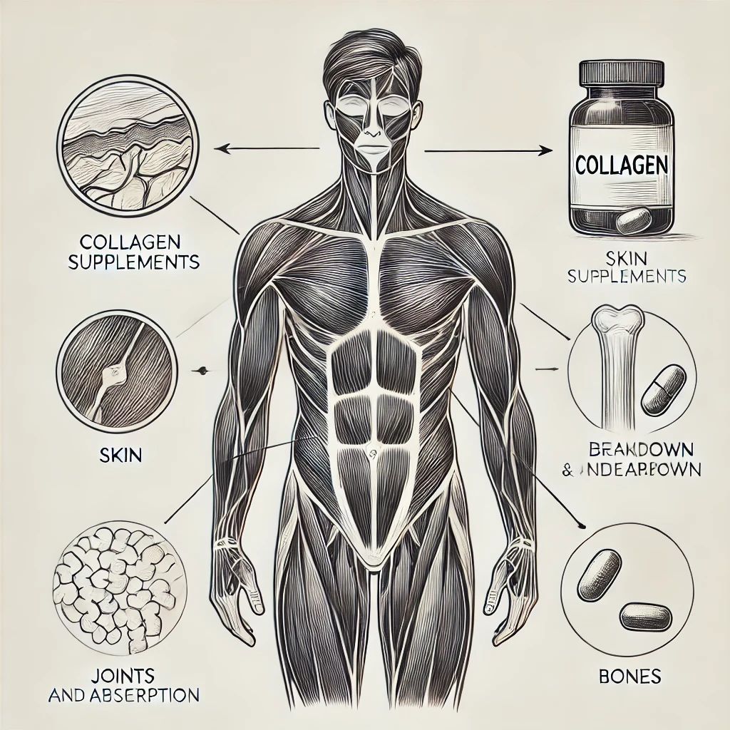 Collagen Supplementation: Breakdown, Absorption, And Efficacy